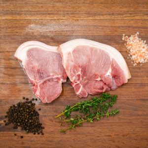 Pork loin chop is a delicious cut from Value Plus Meats. Buy meat online in Christchurch and get butcher delivery to Christchurch